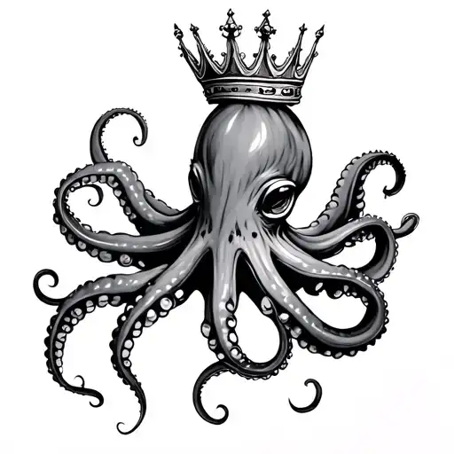 Octopus And Crown