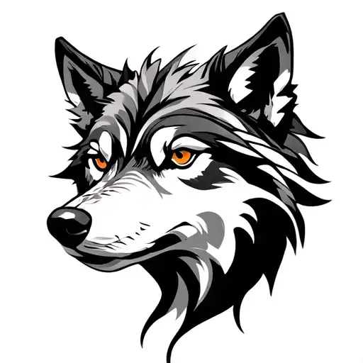 Tribal Wolf