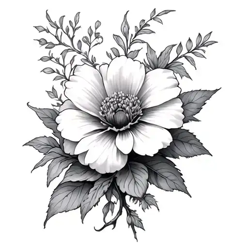 Flower Veins That Cover Your Whole Arm Sleeve