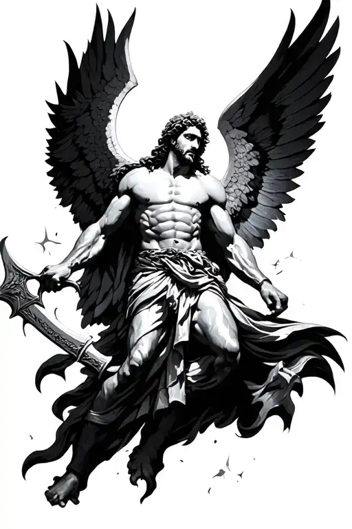 Saint Micheal Slaying