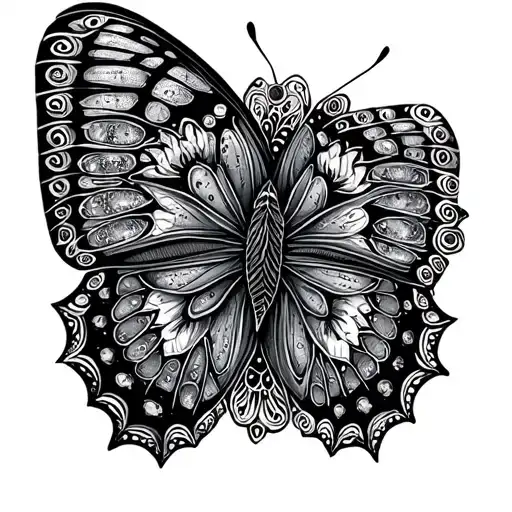 Butterfly Mandala