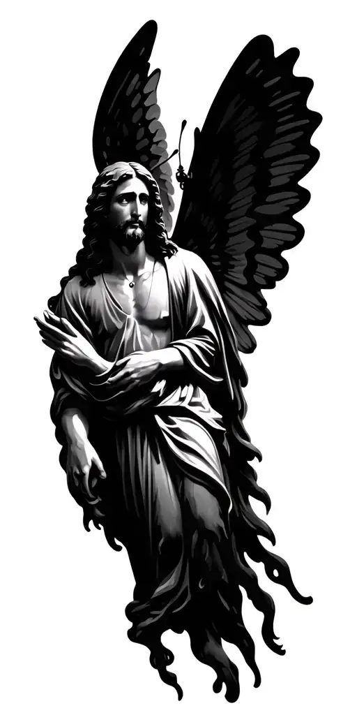 Butterfly Jesus Angel