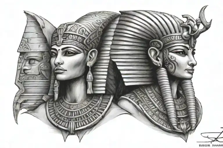 Egypt God's Couple
