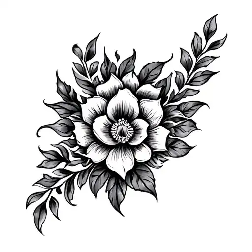 Kerala Local Art Tatto Style