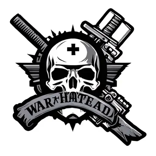 Warhead Logo With Combat Medic