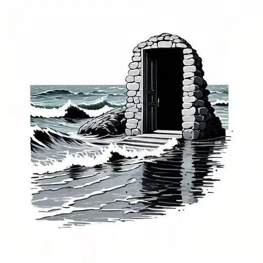 Door To The Shore Sea