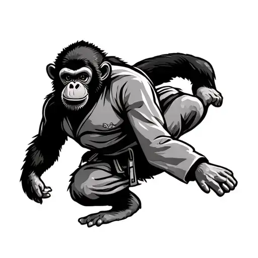 Jiu Jitsu Monkey No Gi