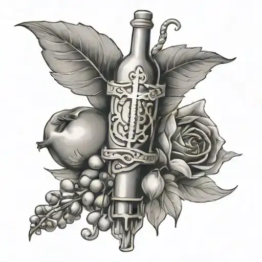 Rosary Wine And Chili