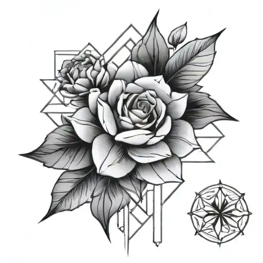 Geometric Floral