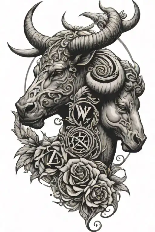 Taurus And Virgo Zodiac Sign Made