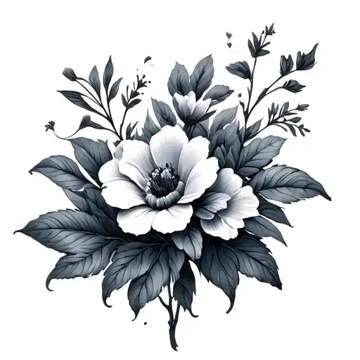 Flowers Growing