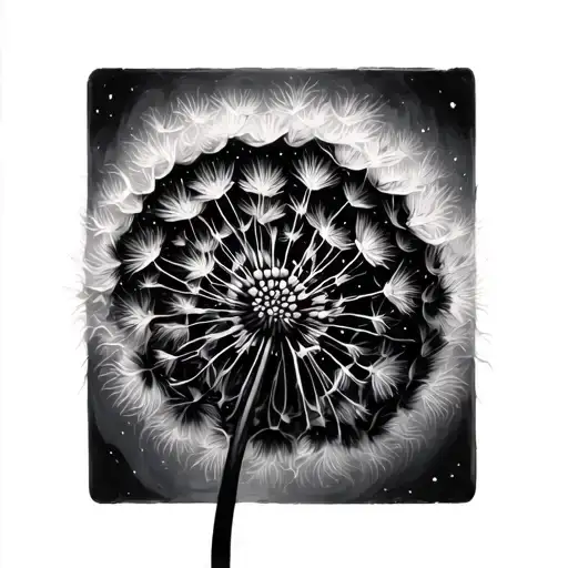 Dandelion Blowing