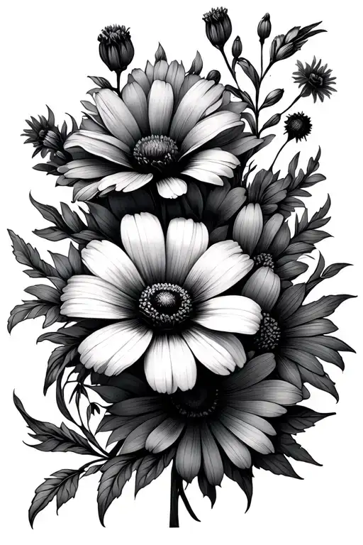 Wildflowers Intertwined