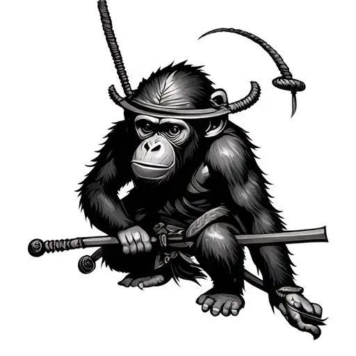 Monkey Samurai