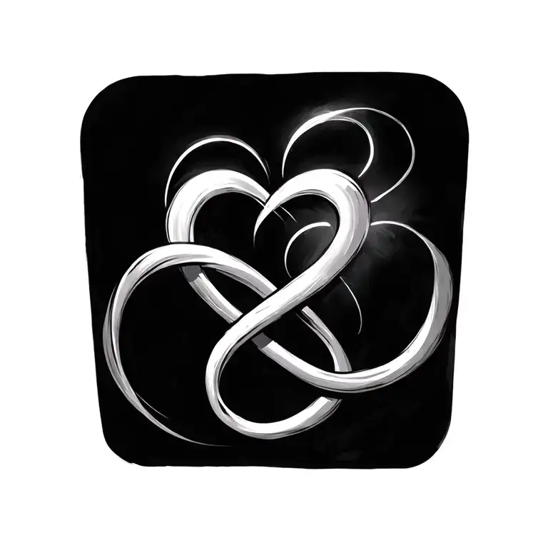 Infinity Symbol With Heart