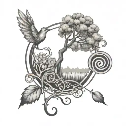 Symbol Linking Park Logo Incorporating Elements