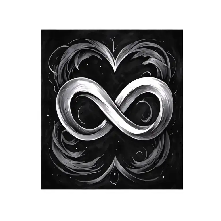 Infinity Symbol With Heart