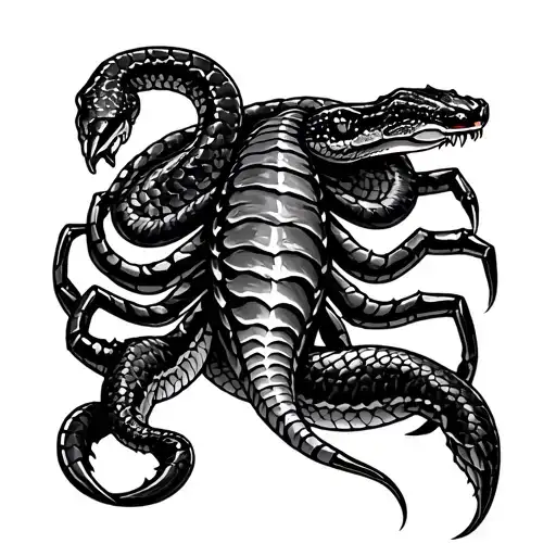 Snake And Scorpion Zodiac Sign