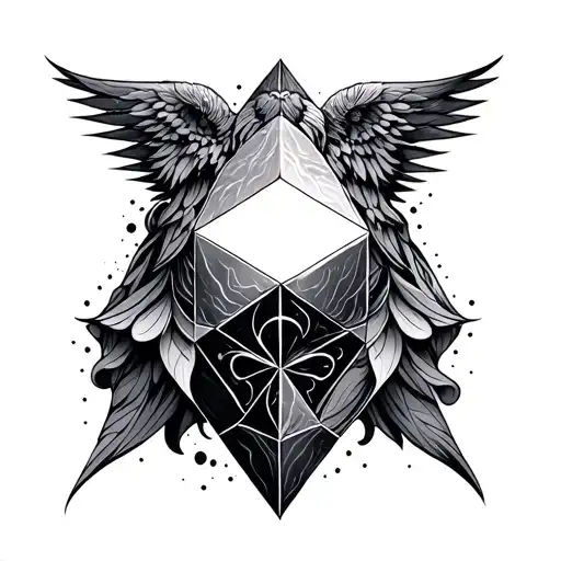 Metatron Cube Tattoo Inspired