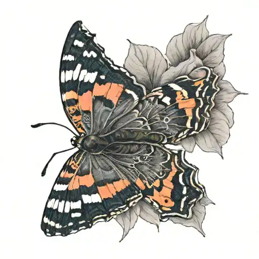 Red Admiral Butterfly
