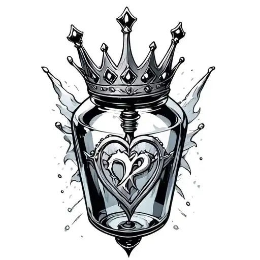 Crown Of Kingdom Hearts 2 In A Bottle