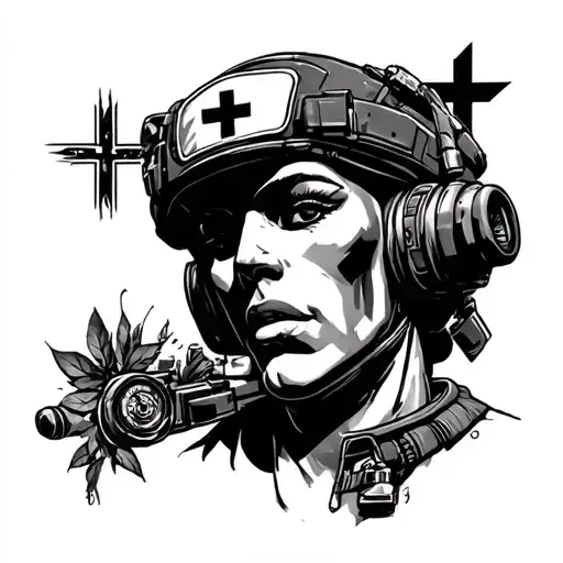 Medhead With Combat Medic Vibes