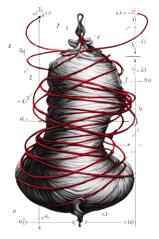 Red String Theory Equations Forming