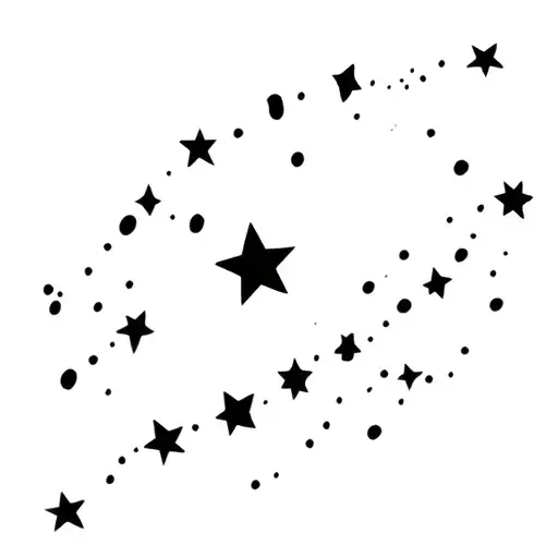 Coverup Stars And Dots