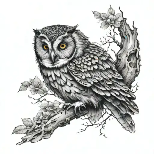 Young Owl To Represent My Child Walking