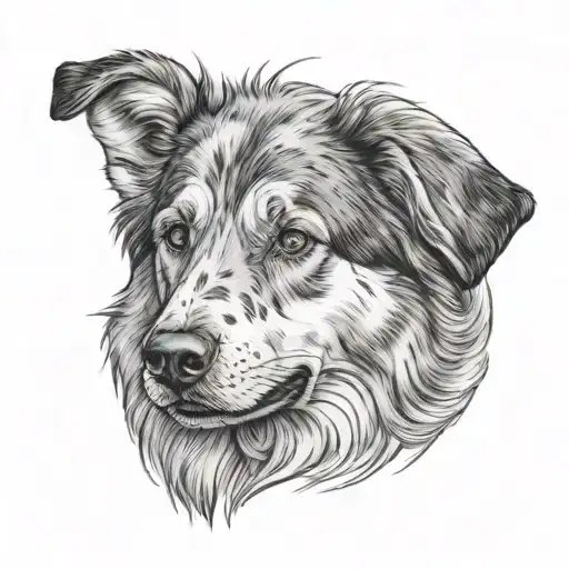 Dog Shepherd Dog Face