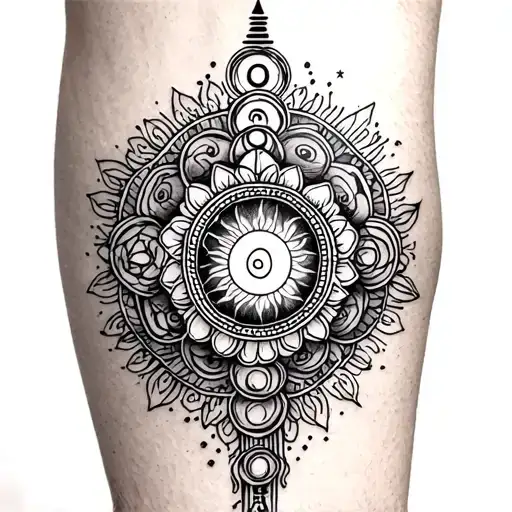 7 Chakras Forearm Band