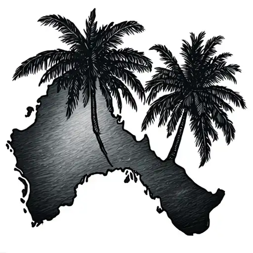 Map Outline Of Big Island Hawaii