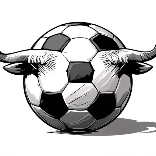 Soccer Ball Bull Cuba Map