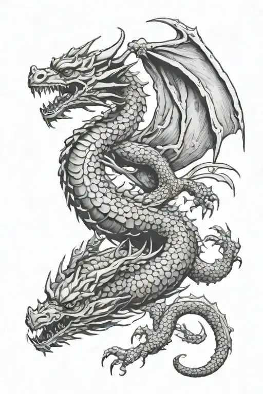 Flying Dragon Seen From The Top