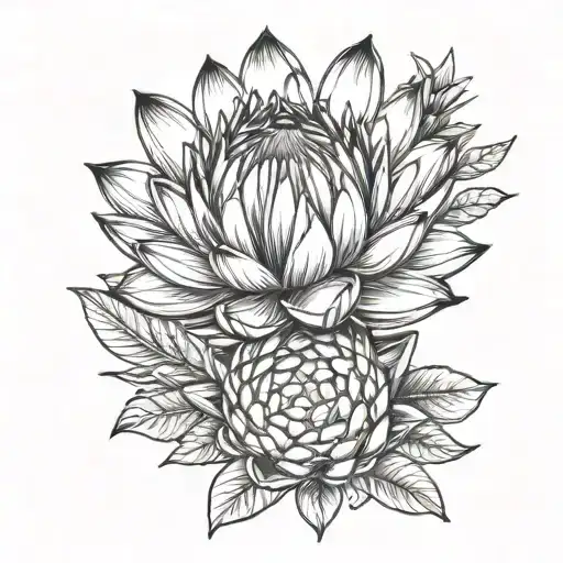 King Protea And South Africa