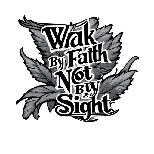 Walk By Faith Not By Sight