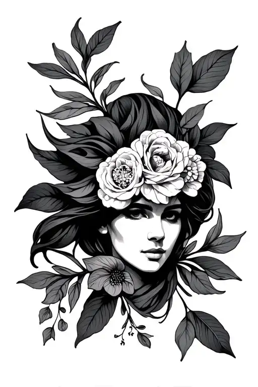 Greece Feminine Tattoo Inspired