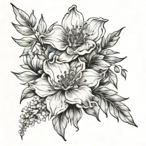 September And April Birth Flower