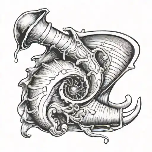 Conch Shell Musical Instrument
