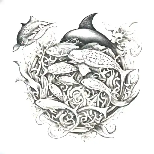 Children Family Strong Sea Creatures