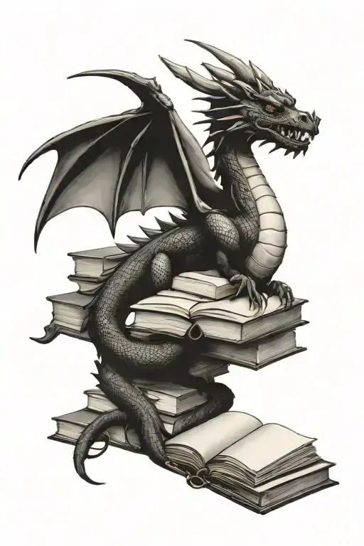 Dragon Guarding Books