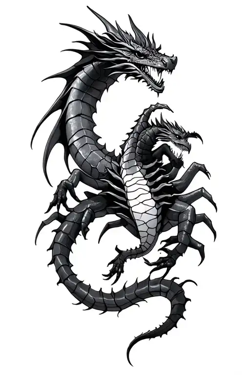 Dragon And Scorpio