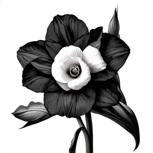 Daffodil And Violet
