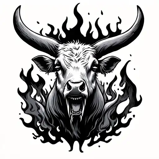 Farm Animals Suffering Burning In Hell