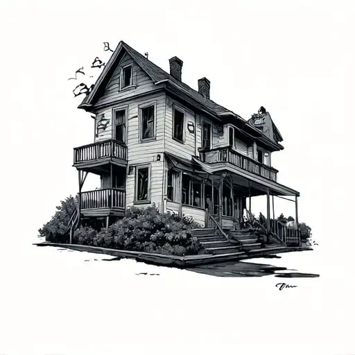 The Band The Neighbourhood Upside Down House