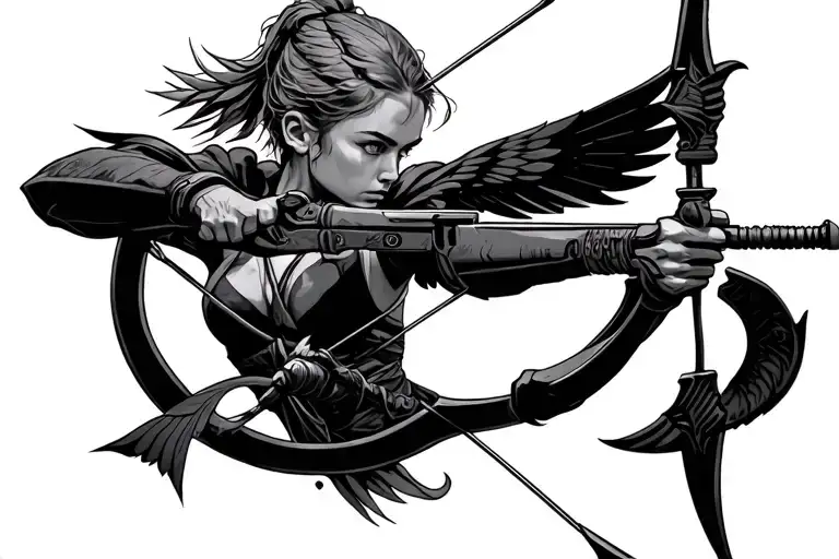 Hunger Games With Focus On Archery
