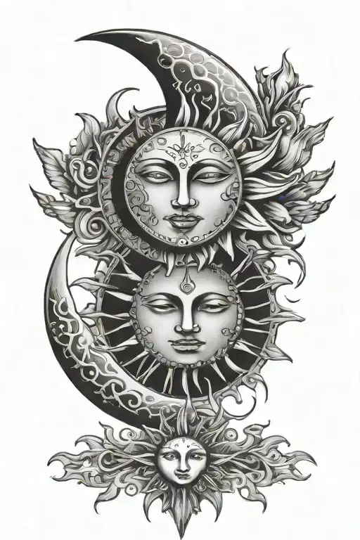 Moon And Sun