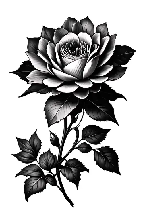 Rose Iris Waterlily Morning Glory Vine