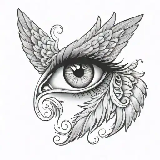 Angel Wings Eye