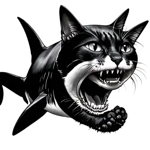 Shark And Cat